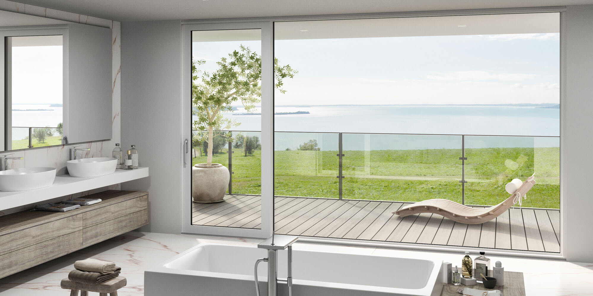 Finestre in alluminio Oknoplast